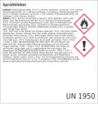 VAN ES INDUSTRIES Sprühkleber 500ml permanent haftend bis 80°C  für Polster, Schaumstoff, etc.