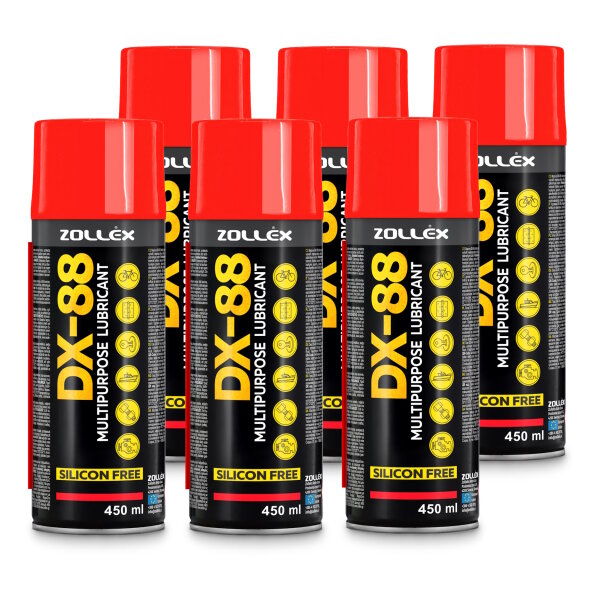 Multispray 6x 450ml Kriechöl Multifunktionsöl Rostlöser Mehrzwecköl