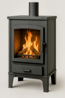 Ofenlack Ofenfarbe hitzebeständige Thermolack Kaminlack Farbe 800°C  schwarz-matt 400 ml
