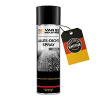 Dichtungsspray Grau 500ml Dichtspray Allesdichter zum Isolieren Abdichtung Reparatur