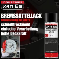 VAN ES INDUSTRIES 300°C BREMSSATTELFARBE  400 ml ROT...