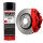 VAN ES INDUSTRIES 300°C BREMSSATTELFARBE  400 ml ROT - Farbe für Bremssättel und -trommeln